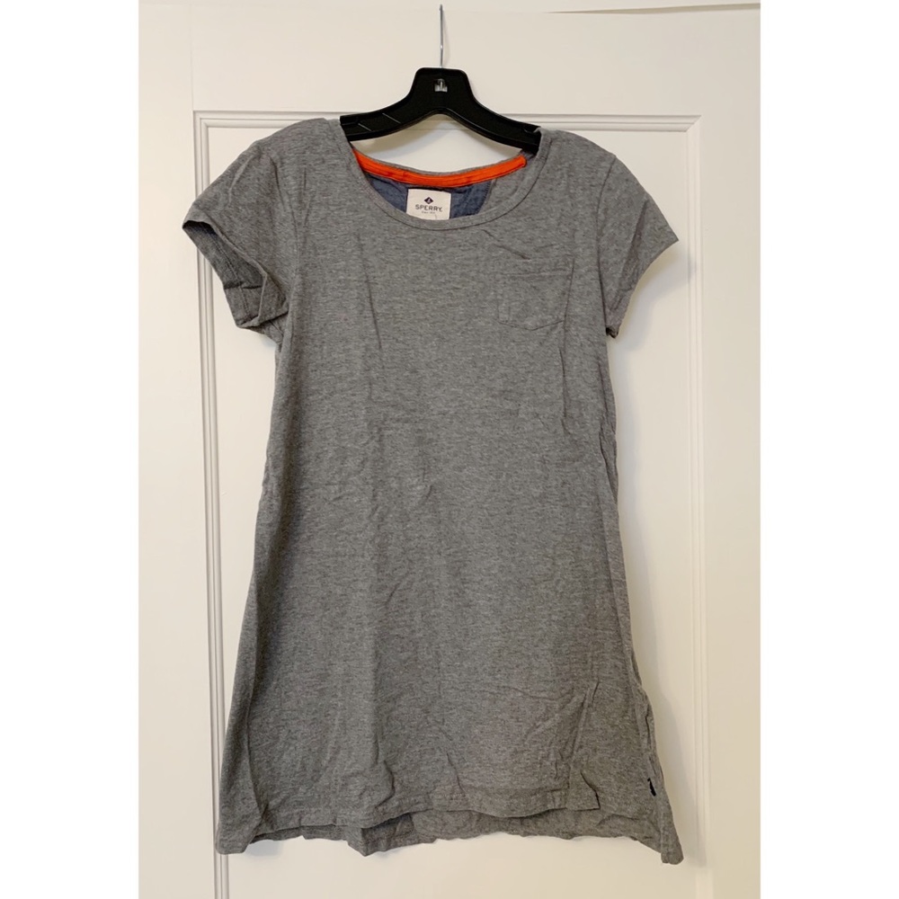 Sperry Grey Tee Shirt Dress